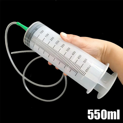 Siringa aspirazione olio 550ml - aspirazione,